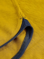 White Stuff Yellow Clara Long Sleeve T-Shirt - Image 2 of 2