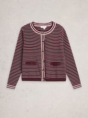 White Stuff Charlotte Stripe Cardigan - Imagem 5 de 6