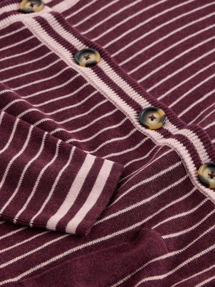 White Stuff Charlotte Stripe Cardigan - Imagem 6 de 6