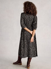 White Stuff Black Lucy Cord Dress - Image 2 of 6