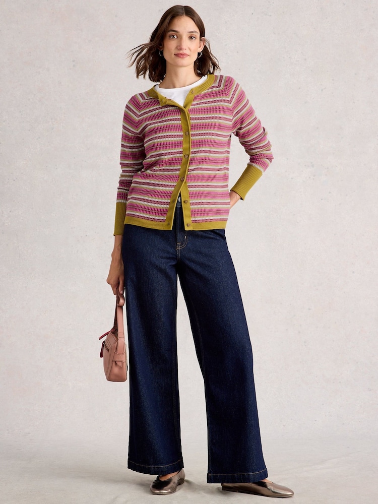 Cardigan com estampa Lulu White Stuff - Imagem 1 de 6