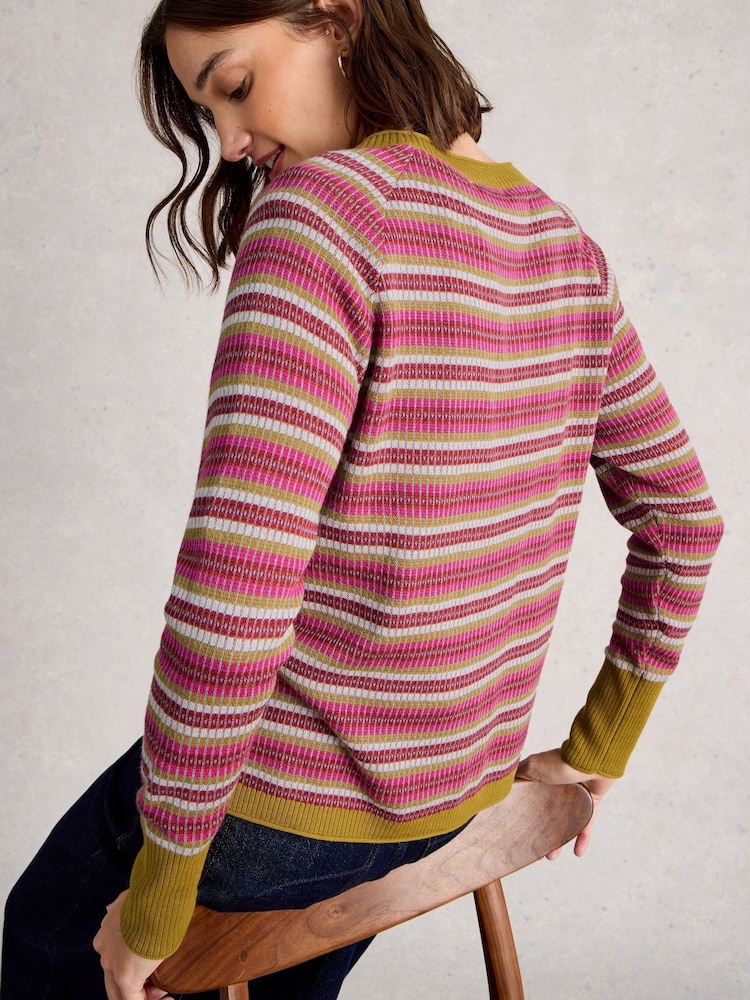 Cardigan com estampa Lulu White Stuff - Imagem 2 de 6