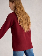 White Stuff Red Jana Jumper - Image 2 of 6
