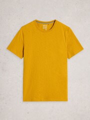 White Stuff Yellow Abersoch Short Sleeve T-Shirt - Image 5 of 6