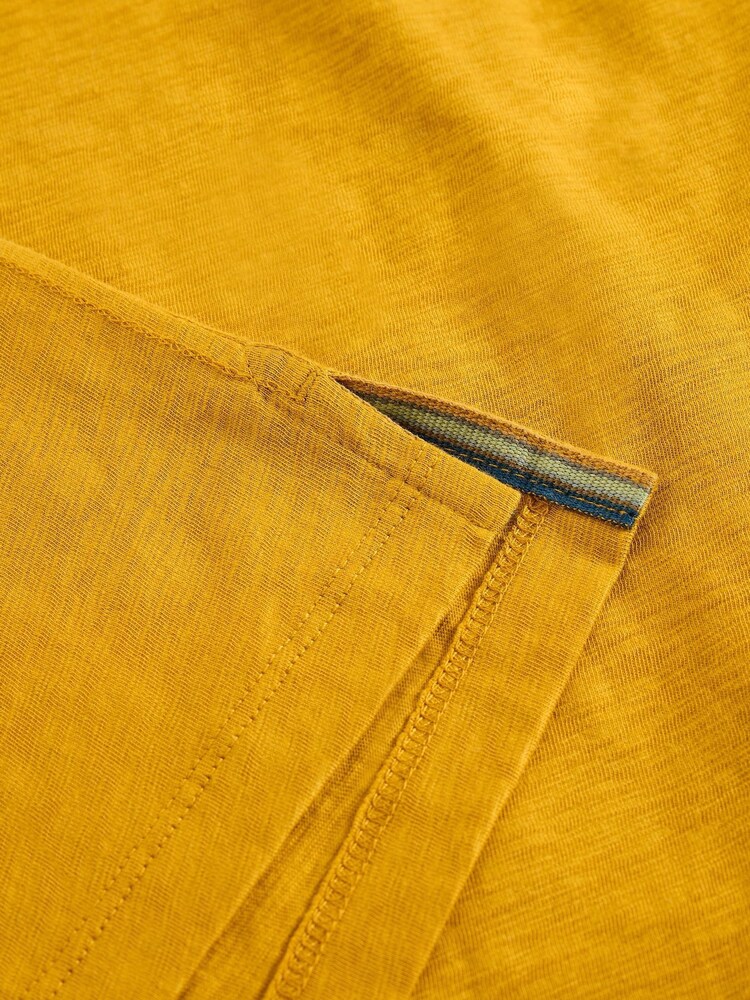 White Stuff Yellow Abersoch Short Sleeve T-Shirt - Image 6 of 6