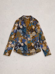 White Stuff Yellow Annie Jersey Shirt - Image 5 of 6
