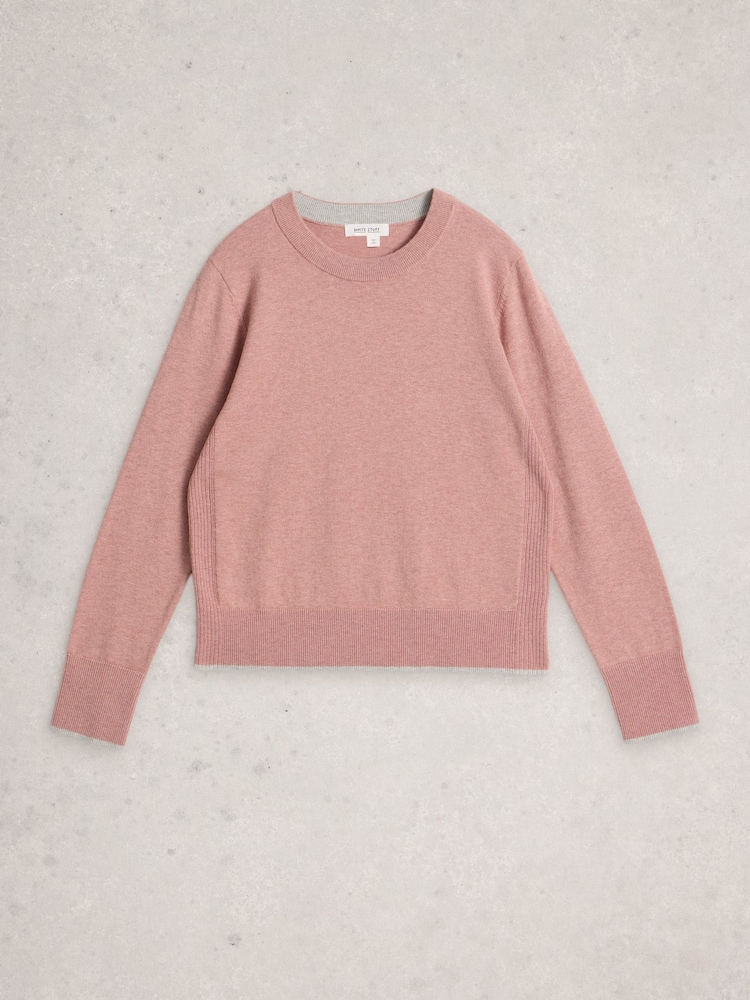 White Stuff Pink Katie Jumper - Image 1 of 2