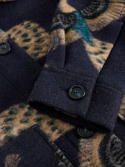 White Stuff Blue Alexa Wool Blend Jacket - Image 2 of 6