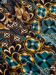 White Stuff Blue Hope Bias Cut Dress - Image 7 of 7