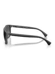 Emporio Armani Square Black Sunglasses - Image 2 of 5