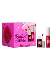 Benefit Rollin with Benetint Cheek & Lip Tint and Limited Edition Lip Oil Duo with Beauty Bag Gift Set - Image 1 of 6