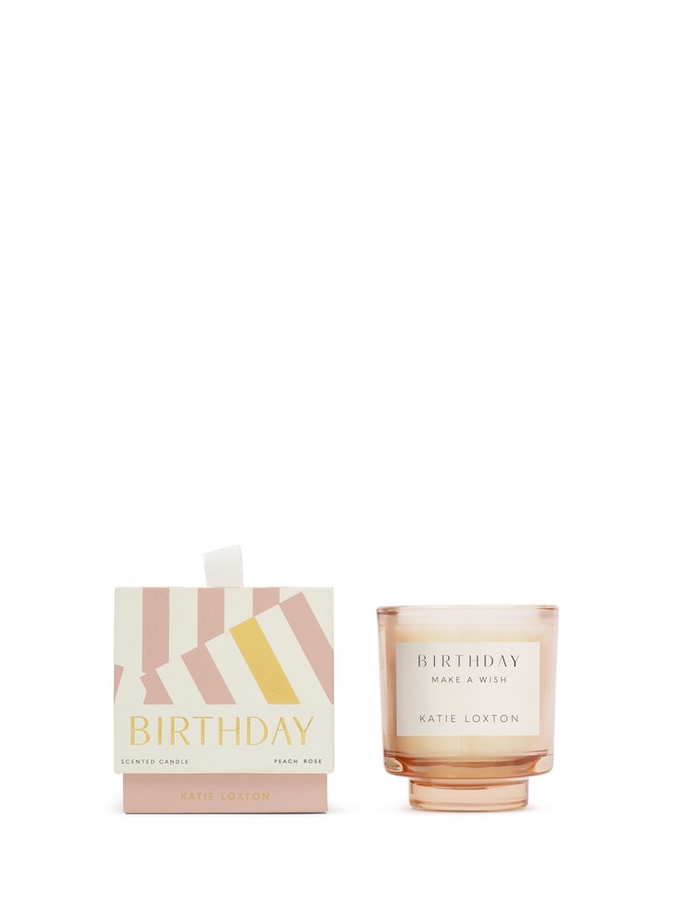 Katie Loxton Peach Rose and Sweet Mandarin Birthday Candle - Image 2 of 4 Katie Loxton Peach Rose and Sweet Mandarin Birthday Candle - Image 2 of 4