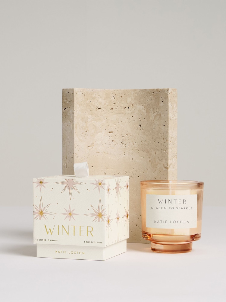 Katie Loxton Frosted Pine and Cedarwood Winter Candle - Image 1 of 5