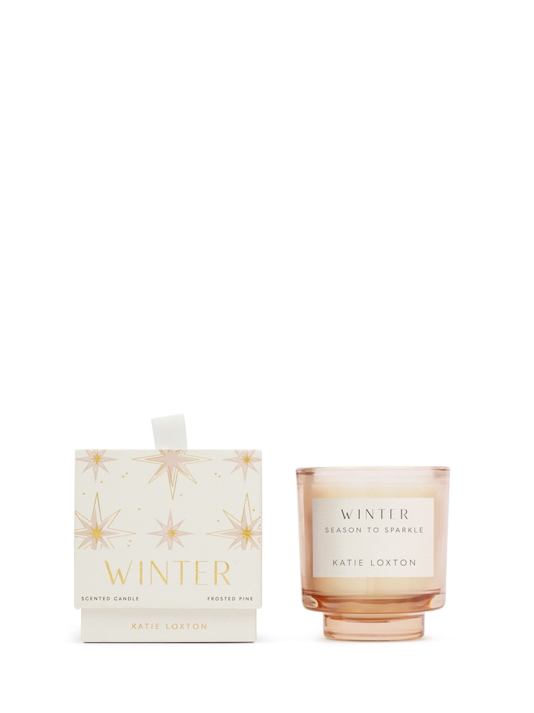 Katie Loxton Frosted Pine and Cedarwood Winter Candle - Image 2 of 5