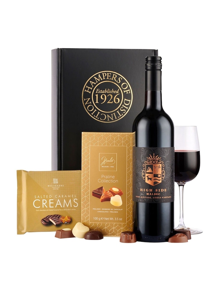 Spicers of Hythe Black Red Wine & Chocolates - Image 1 of 1 Spicers of Hythe Black Red Wine & Chocolates - Image 1 of 1