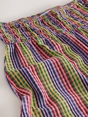 Violet Carouri Gingham - Fustă maxi încrețită - Imaginea 3 din 3