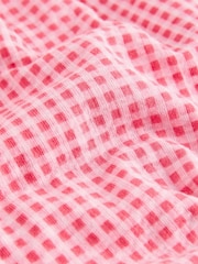 Red Gingham Lightweight Shorts - Image 7 of 8