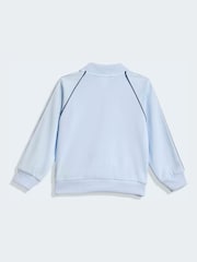 adidas Originals Light Blue SST Infant Tracksuit - Image 3 of 7