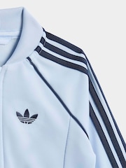 adidas Originals Light Blue SST Infant Tracksuit - Image 5 of 7