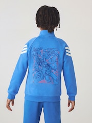 adidas Blue Marvel Avengers Little Kids Tracksuit - Image 1 of 4