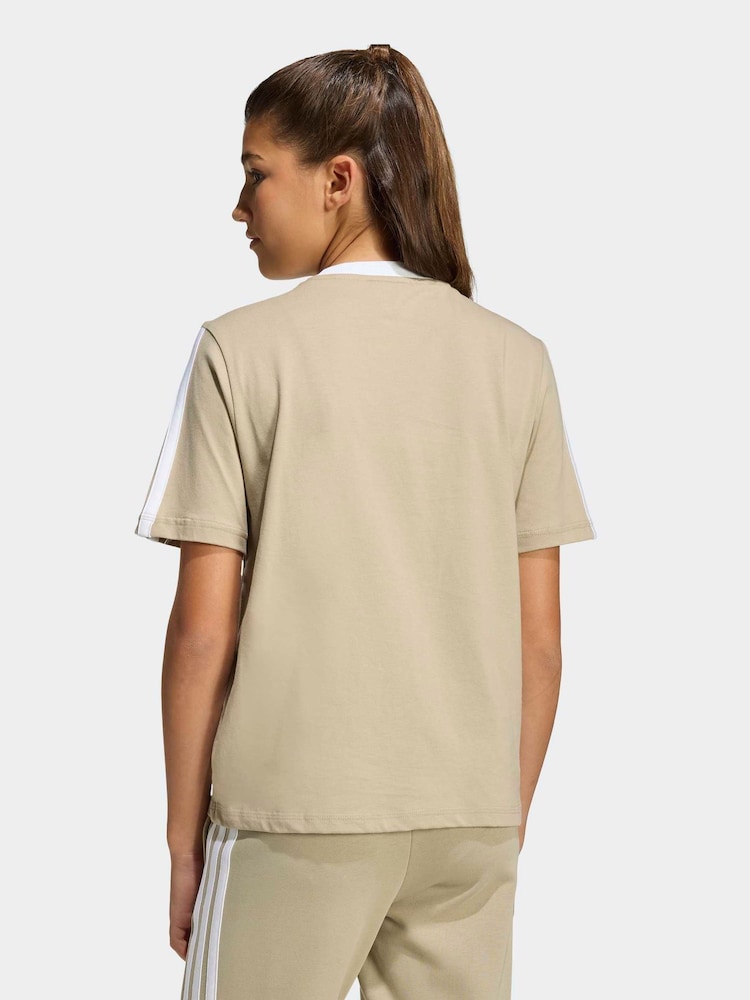 Bruin - adidas Essentials kinder T-shirt - Afbeelding 2 van 6