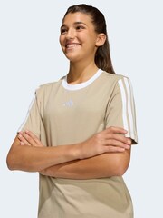 Bruin - adidas Essentials kinder T-shirt - Afbeelding 4 van 6