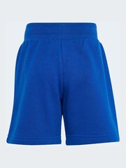 adidas Originals Blue Trefoil T-Shirt and Shorts Little Kids Set - Image 10 of 10