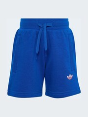 adidas Originals Blue Trefoil T-Shirt and Shorts Little Kids Set - Image 8 of 10