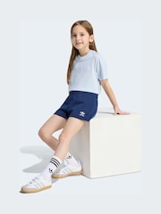 adidas Originals Blue T-Shirt and Shorts Set - Image 3 of 10