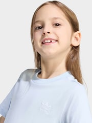 adidas Originals Blue T-Shirt and Shorts Set - Image 4 of 10