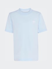adidas Originals Blue T-Shirt and Shorts Set - Image 7 of 10