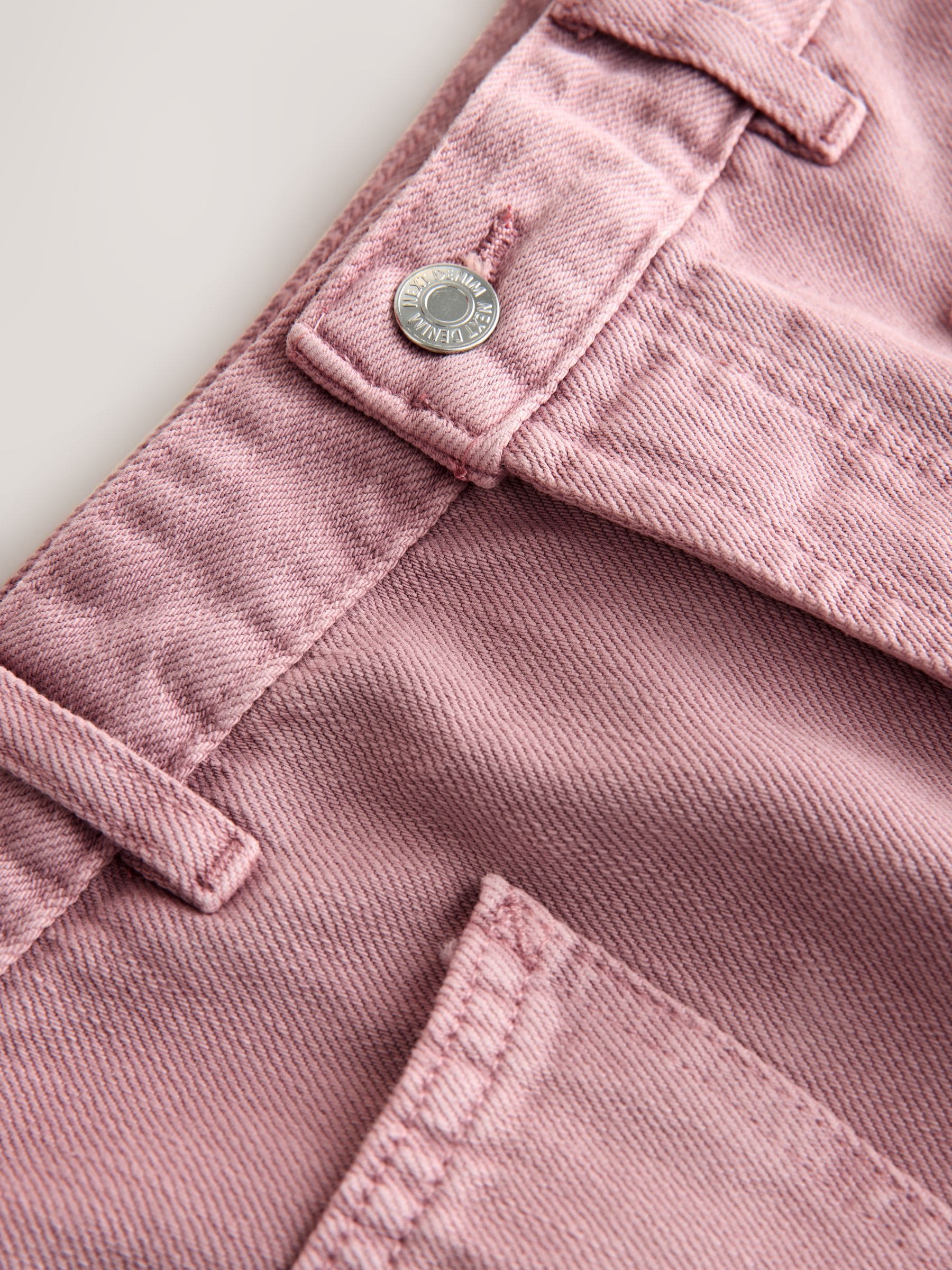 Buy Pink Double Pocket Barrel Jeans from Next Belgium