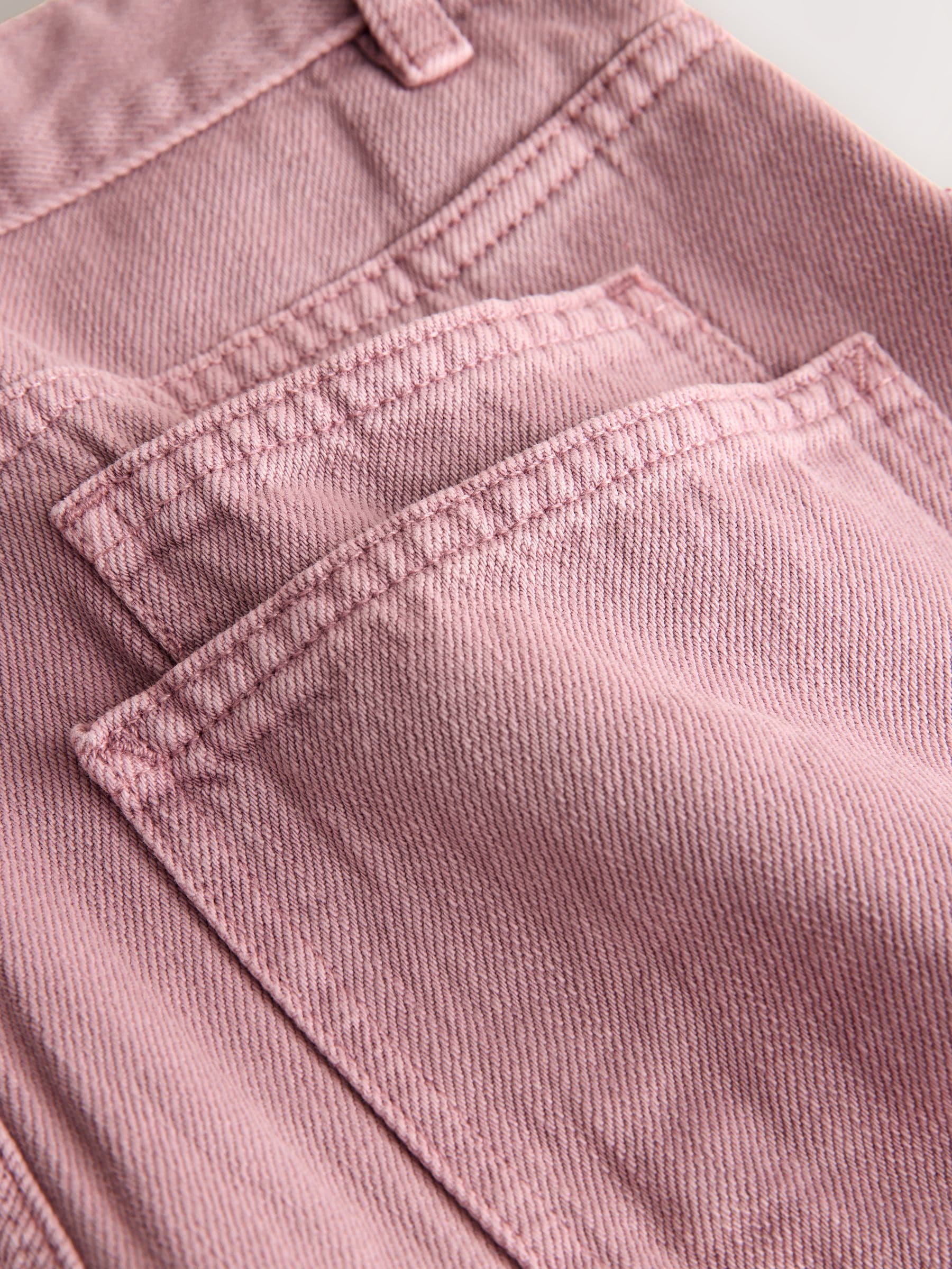 Buy Pink Double Pocket Barrel Jeans from the Next UK online shop