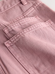 Pink Double Pocket Barrel Jeans - Image 9 of 9