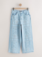 Γαλάζιο - Τζιν με σταυροβελονιά και κέντημα National Trust x Next - Εικόνα 7 από 9