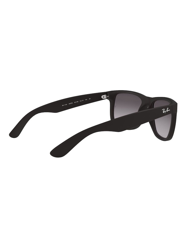 Ray-Ban Black Justin Square Sunglasses - Image 12 of 12