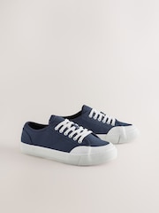 Navy Forever Comfort® Canvas Baseball Trainers - Image 3 of 5