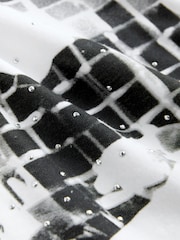 White Graphic Disco Ball Oversized Cotton Rich T-Shirt - Image 2 of 3