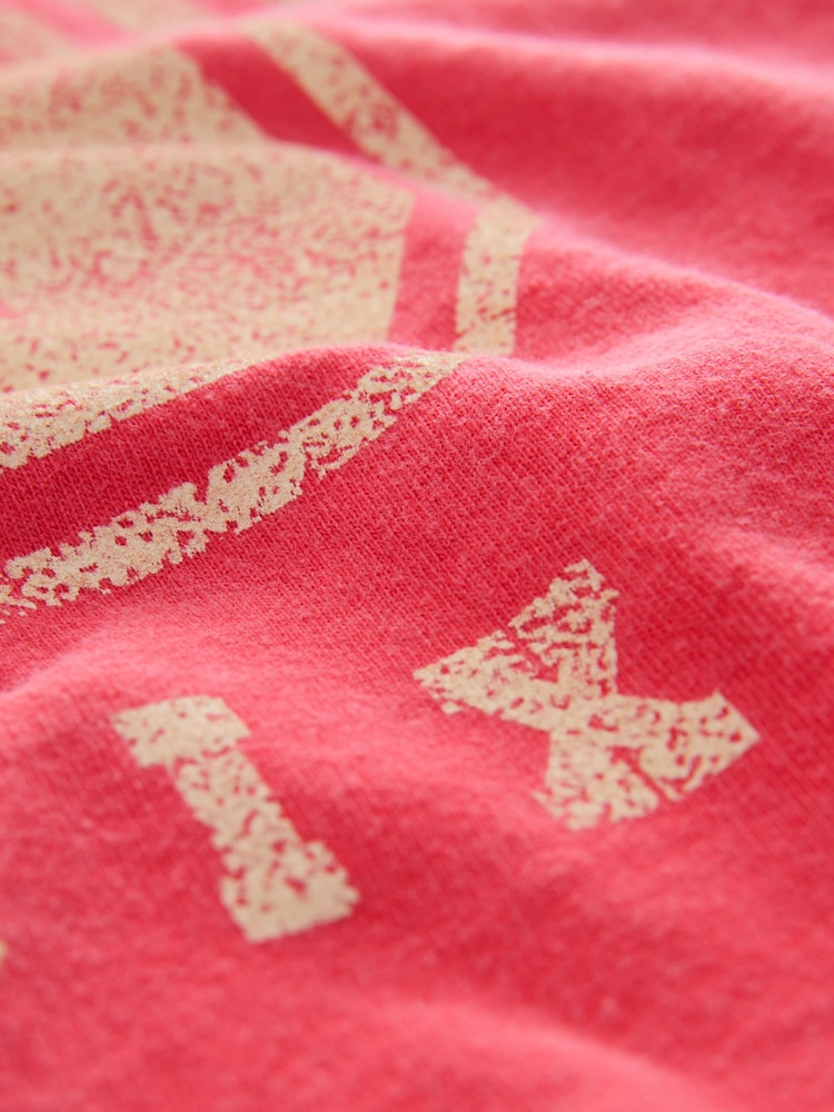 Red Graphic 67 Short Sleeve Crew Neck T-Shirt - Image 2 of 3