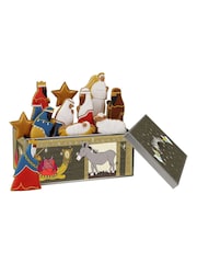 Biscuiteers Hand-Iced Nativity Biscuit Tin - Image 2 of 2