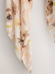 Cream Easter Bunny Print Lightweight Scarf - Image 8 of 8