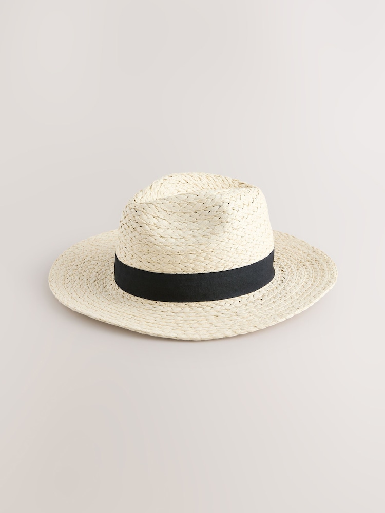 Natural Panama Hat - Image 1 of 3