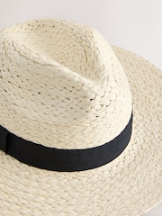 Natural Panama Hat - Image 2 of 3