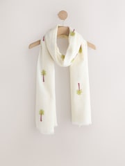 Jacquard Palm - وشاح خفيف الوزن - Image 1 of 3