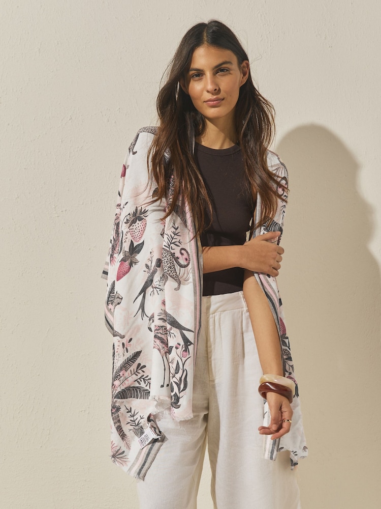 Leopard Lightweight Scarf - Image 1 of 7