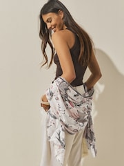 Leopard Lightweight Scarf - Image 3 of 7