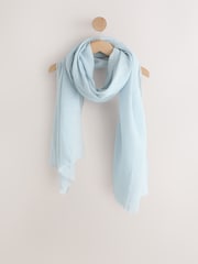 Blue Lightweight Scarf - Image 5 of 7