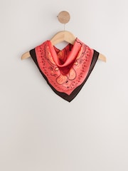 Pink Bandana-Print - Quadratischer Schal - Bild 2 von 6