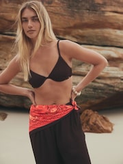 Pink Bandana-Print - Quadratischer Schal - Bild 5 von 6