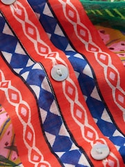 Fruit Printed Overhead Shirt Cover-Up - Image 3 of 7